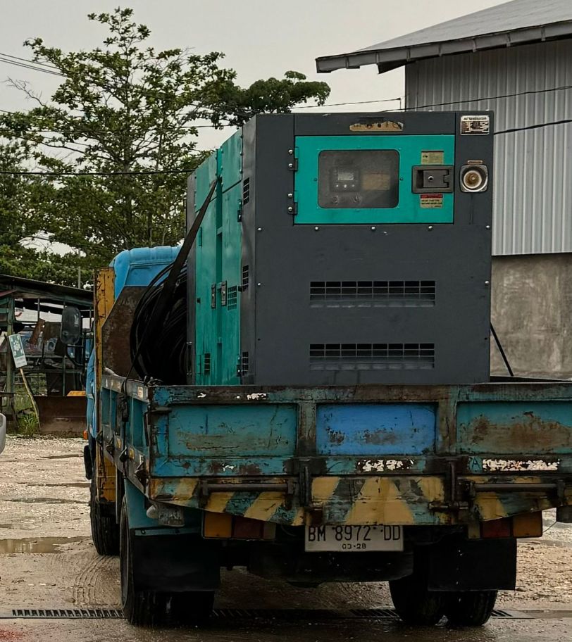 Sewa genset proyek Pekanbaru
