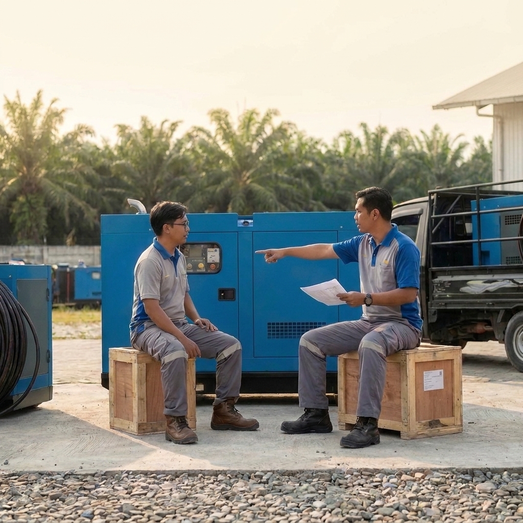 Sewa genset Pekanbaru untuk event dan proyek